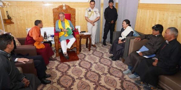 LG Gupta Pledges to Address Ladakh’s Issues, Including Last-Mile Connectivity