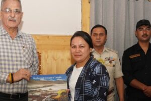 LG Kavinder Advocates Inclusive Monk Education and Green Energy in Ladakh