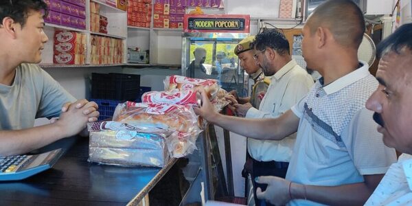 Market Checking Squad Imposes Rs 22,300 Fine on Defaulters in Khaltse.