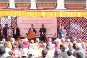 His Holiness the 14th Dalai Lama Lays Foundation Stone for New Chowkhang Vihara in Leh