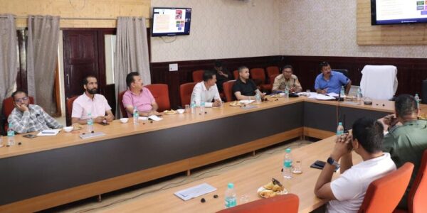 Disaster Management Briefing Held for Upcoming UT-Level Mock Drill Exercise in Leh