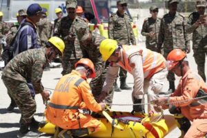 UTDMA in collaboration with NDMA successfully conducts mock drill exercises in Leh