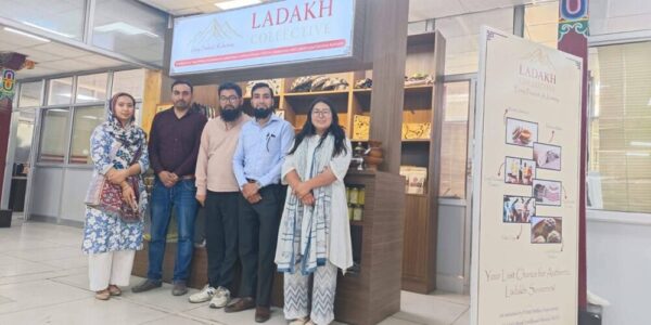 LRLM SHG Kiosk Opens at Leh Airport to Promote Local Products