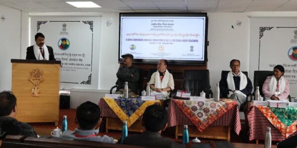 Inaugural Function of Six-Day CME Program on Sowa Rigpa Held in NISR