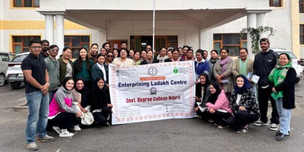 Enterprising Ladakh Workshop successfully inaugurated at GDC Nobra