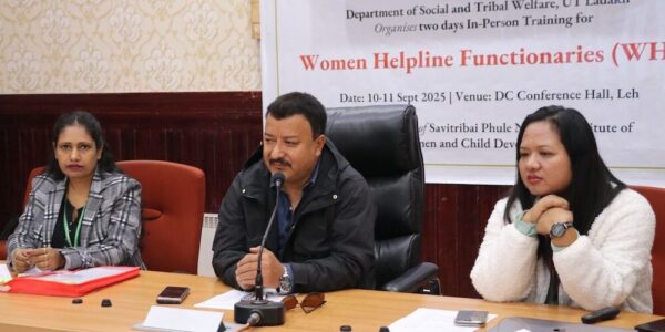 Training Empowers Women’s Helpline Functionaries in Leh