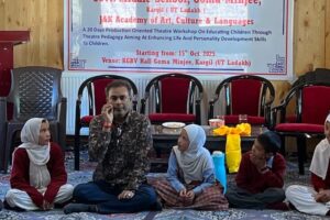 NSD Launches 20-Day Theatre Workshop for Children in Kargil