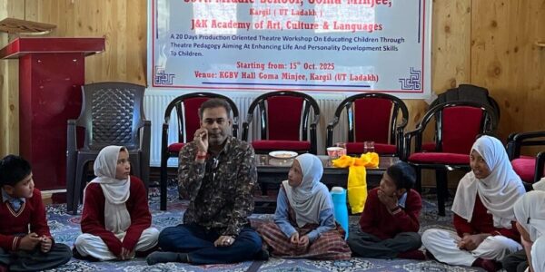 NSD Launches 20-Day Theatre Workshop for Children in Kargil