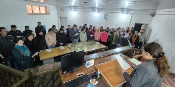 Constitution Day Observe at District Court Complex, Leh