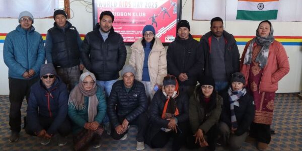 Government Model Degree College Zanskar Observes World AIDS Day