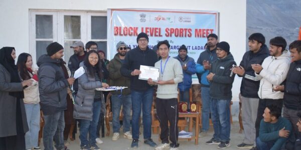 Block Level Sports Meet Held at SAS&T Kargil Campus
