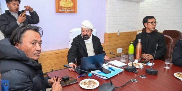 LAHDC Kargil and LEDeG Deliberate on Strengthening Ecological Cooperation Ahead of MoU