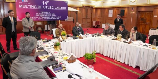 Chief Secretary chairs 14th UTLBC meeting to review banking in Ladakh 