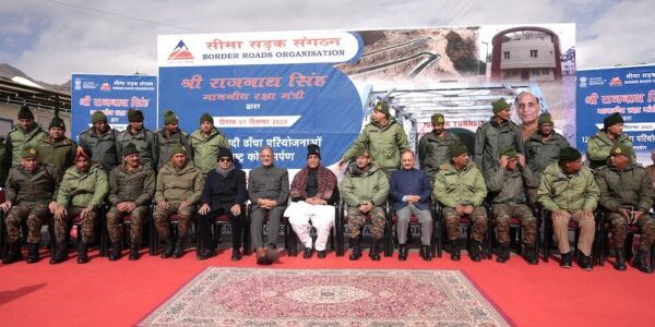 Rajnath Singh Dedicates Record 125 BRO Projects Worth ₹5,000 Cr in One Day