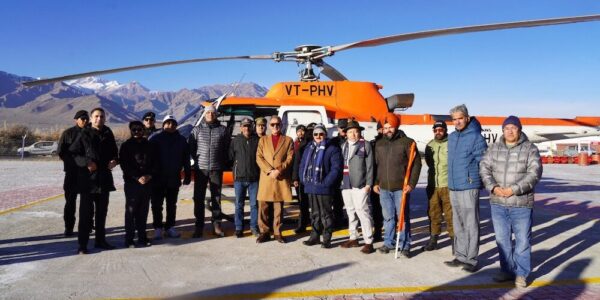 LG Gupta launches expanded Helicopter Services to boost connectivity, tourism in Ladakh