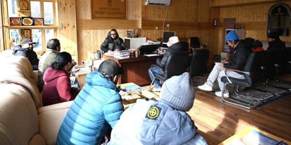 ADC Kargil chairs meeting to review arrangements for 16th National Voters’ Day