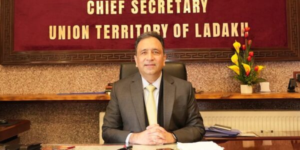 Shri Ashish Kundra, IAS, assumes charge as Chief Secretary of UT Ladakh