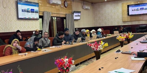 Cooperative Department UT Ladakh conducts 03 Day training on RCS Portal in Leh