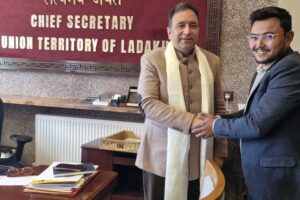 Representative of WWF India calls on Chief Secretary, UT Ladakh