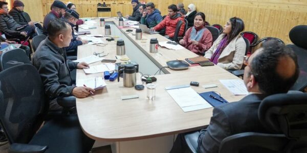 Chief Secretary reviews implementation of flagship schemes across UT Ladakh