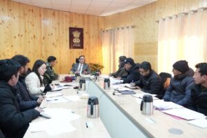 Chief Secretary UT-Ladakh assesses Youth Services, Sports policy, and NCC performance