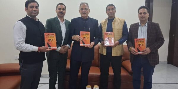LG Ladakh releases book “Contours of Change: BJP & The New Kashmir Paradigm”