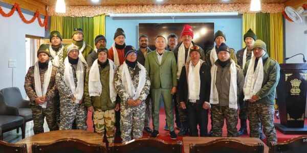 Statehood Day of Arunachal Pradesh & Mizoram celebrated with full fervour at Lok Niwas Ladakh
