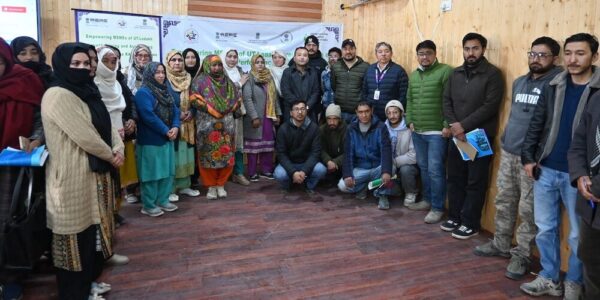 Workshop on Credit Outreach for MSMEs and SHGs Conducted at DIC Kargil under RAMP Scheme