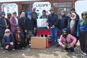 EC Tashi Inspects Tehsil Library Zanskar, Directs Early Shift to New Building