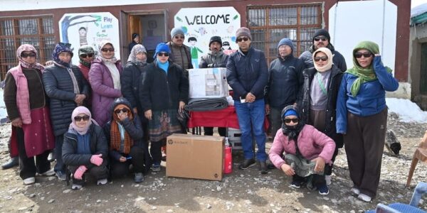 EC Tashi Inspects Tehsil Library Zanskar, Directs Early Shift to New Building