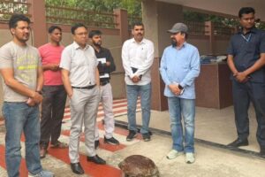 CEC Kargil Inspects Ongoing Works at Kargil Bhawan, New Delhi