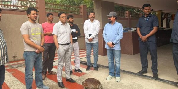 CEC Kargil Inspects Ongoing Works at Kargil Bhawan, New Delhi