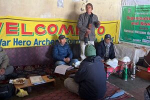 EC Tashi Attends Kisan Goshti cum Field Day held at Atting, Zanskar
