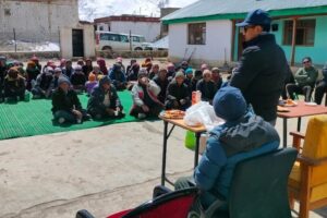 EC Tashi Appreciates VEC members for increasing roll in Govt School in Zanskar