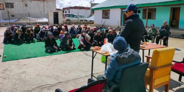 EC Tashi Appreciates VEC members for increasing roll in Govt School in Zanskar