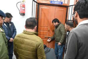 DC Kargil conducts quarterly inspection of EVM/VVPAT warehouse at Kurbathang