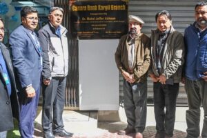 CEC Kargil Inaugurates Canara Bank Branch at Baroo