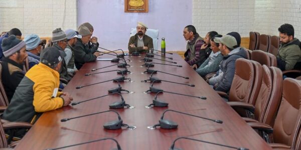 CEC Kargil Meets Delegation from Humbree Sankoo, Assures Support for Local Development