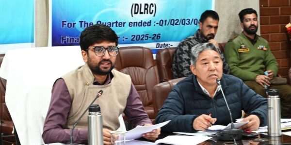 DC Kargil chairs District Level Review Committee meeting 