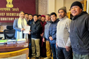 Delegation from Korzok Calls on Chief Secretary Shri Ashish Kundra