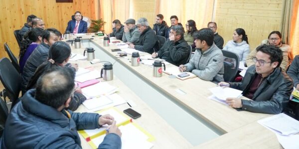 Chief Secretary reviews status of Recruitments, Promotions, and Vacancy Referrals in Ladakh