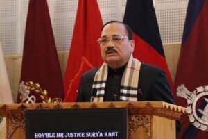 Hon’ble Chief Justice of India Interacts with Officers & Soldiers of Fire & Fury Corps at Raina Auditorium, Leh