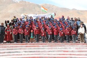 Shaheedi Devas Observed at Rezang La War Memorial under the Banner of 150 Years of “Vande Mataram”