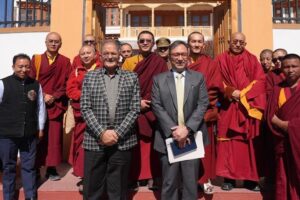 LG Gupta Reviews Arrangements for Historic Holy Exposition of Sacred Buddha Relics in Ladakh, Calls for Collective Support