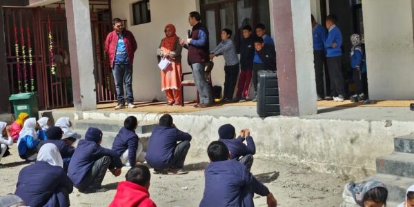 Director, School Education takes stock of functioning of schools in Kargil