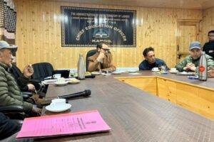 Director, School Education, reviews functioning of School Education Department of Kargil