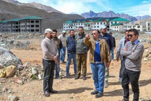 CEC Kargil Inspects Preparations at District Hospital Ahead of Hon’ble LG’s Visit