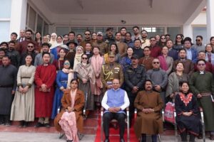 LG Vinai Kumar Saxena Visits University of Ladakh Campus at Taru, Urges It to Become a Premier Green Institution