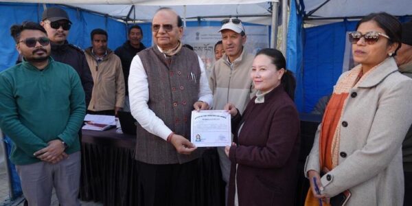 LG Vinai Kumar Saxena Inaugurates ‘Jung sJabs’ Outreach Programme in Leh, Reaffirms ‘Administration at Your Doorsteps’