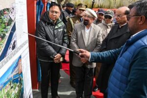 LG Vinai Kumar Saxena lays foundation for rGyal Khatoon & Sher Bagh Parks in Kargil under AMRUT 2.0
